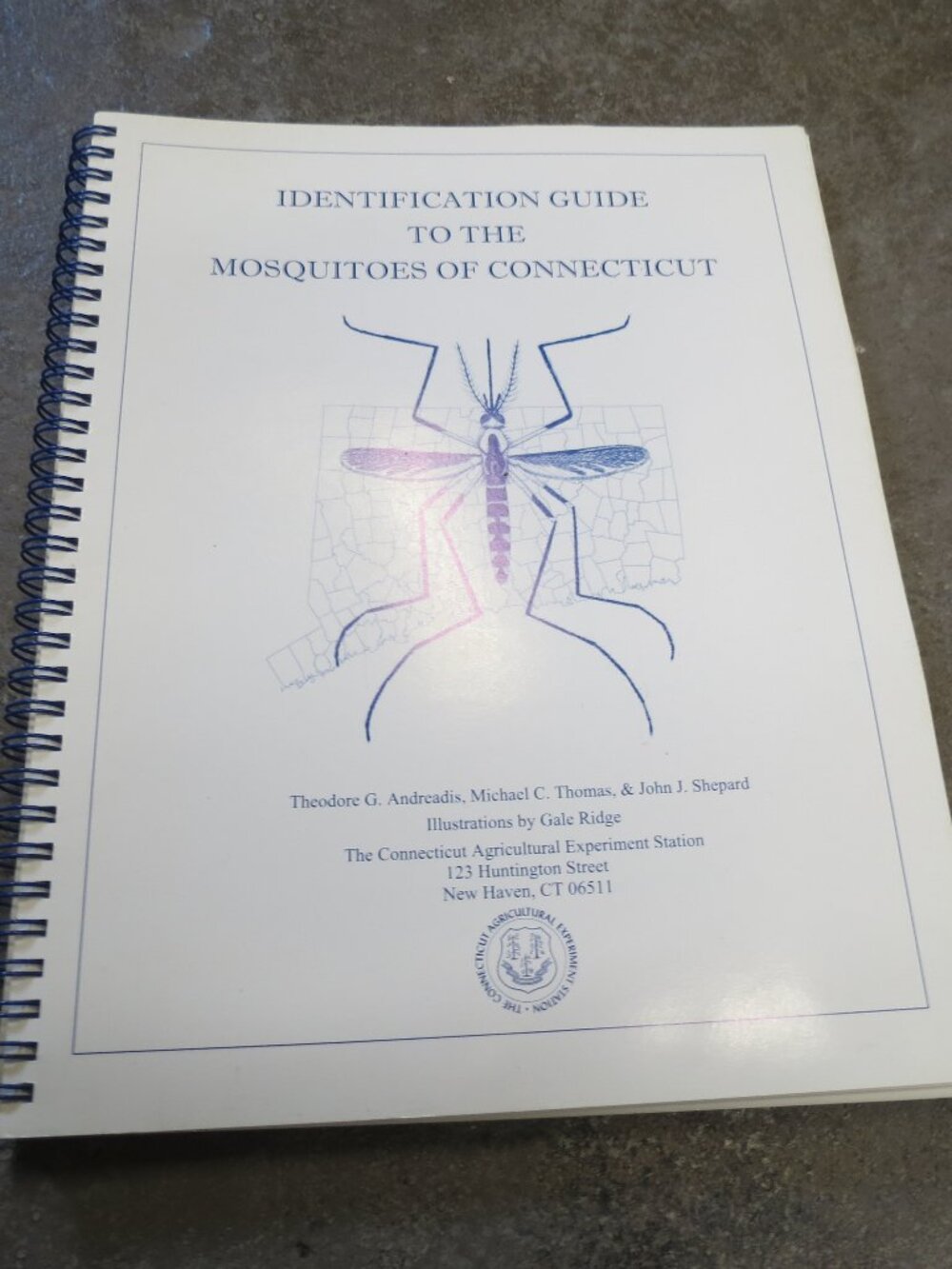 Mosquitoes ID Field Guide Book CT Connecticut